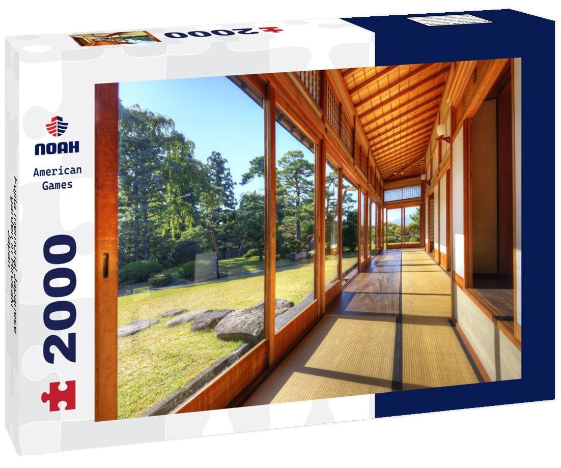 Fujita memorial Japanese garden in Hirosaki, Japan 2000pc Puzzle