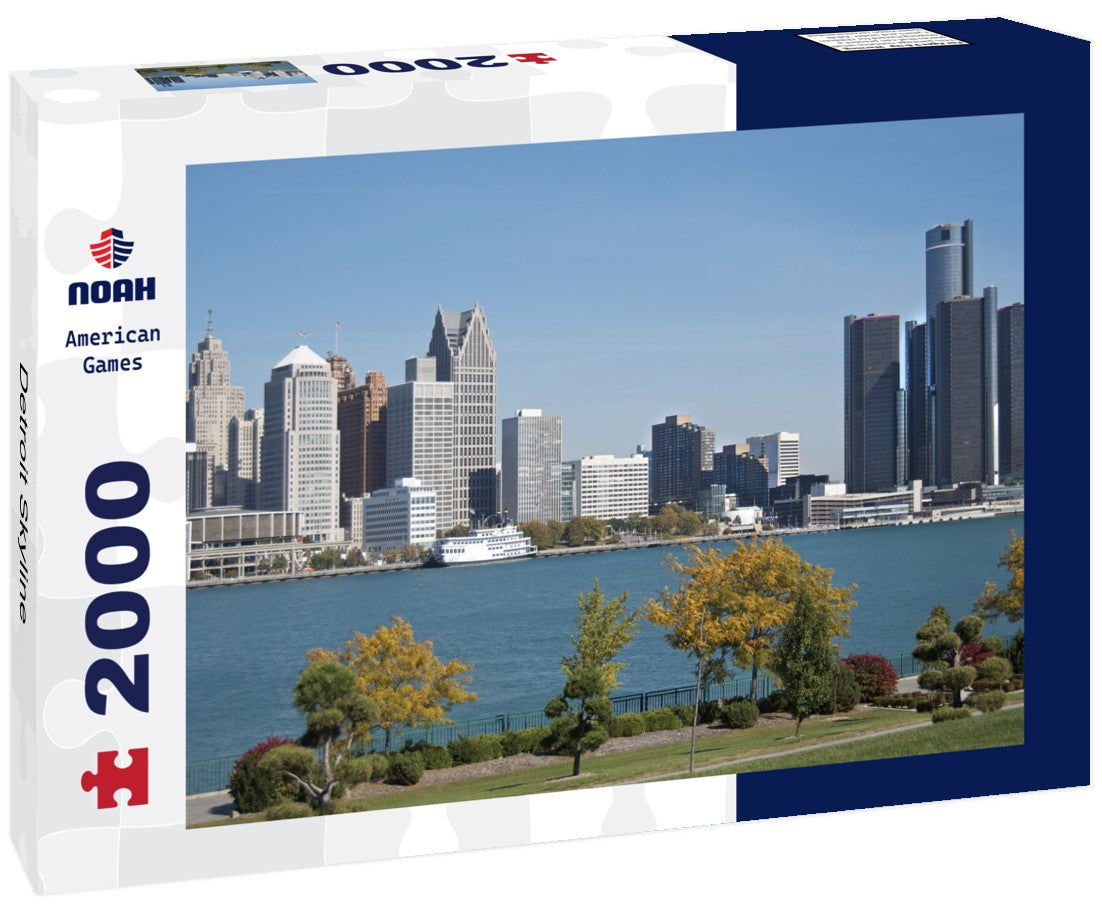 Detroit Skyline 2000pc Puzzle
