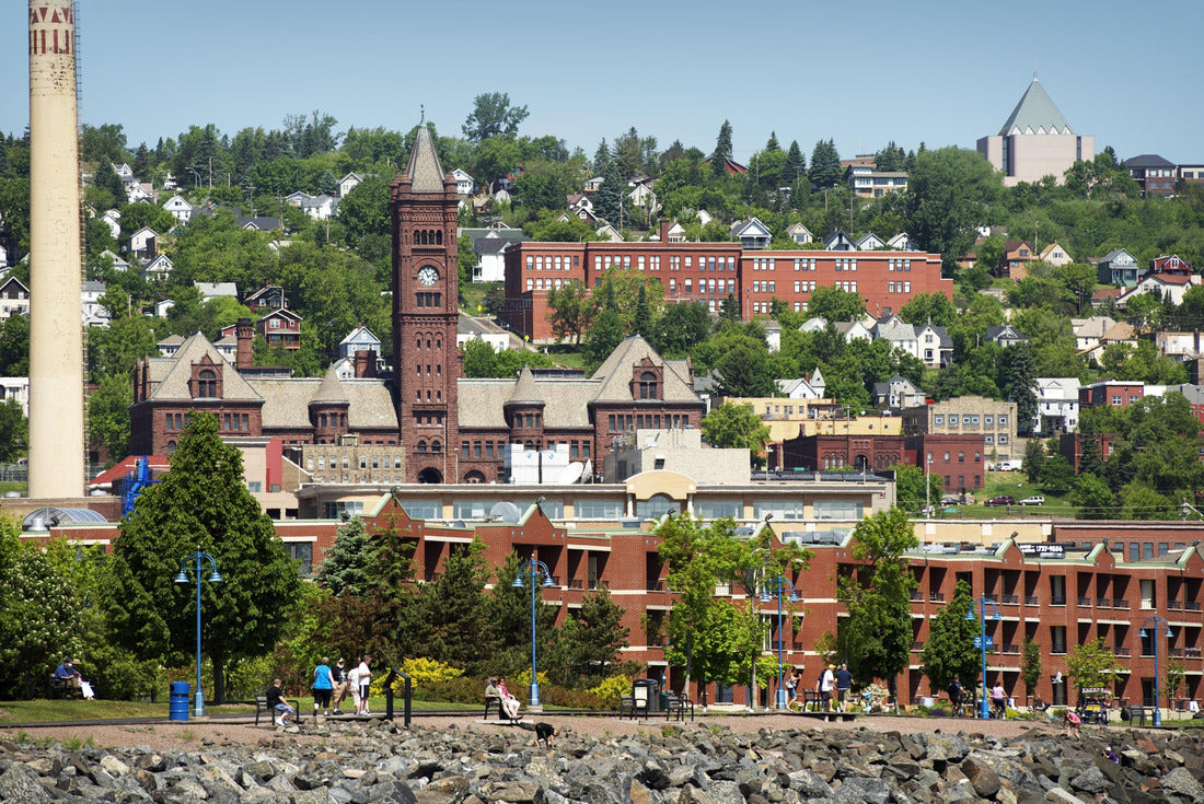 Duluth is a seaport city in the U.S. state of Minnesota and is the county seat of Saint Louis County. Duluth City photo in the summer 2000pc Puzzle