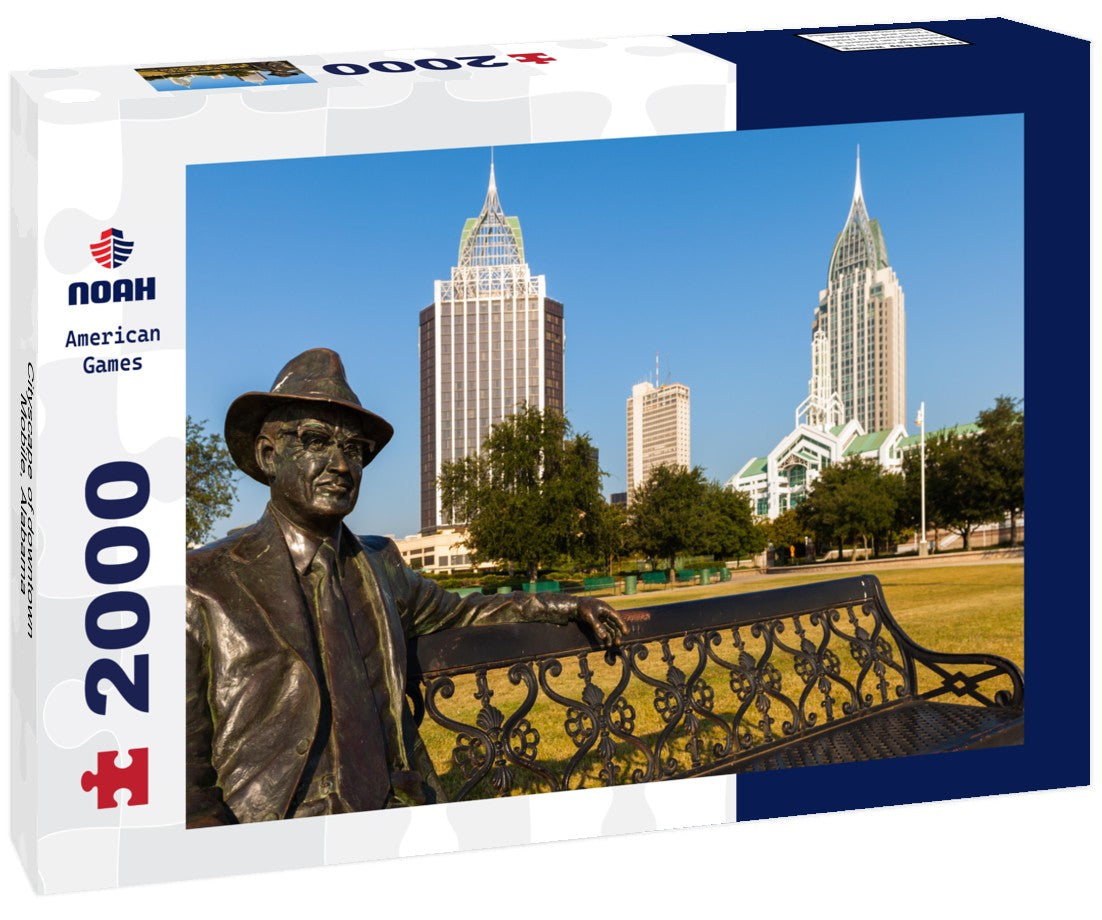 Cityscape of downtown Mobile, Alabama 2000pc Puzzle