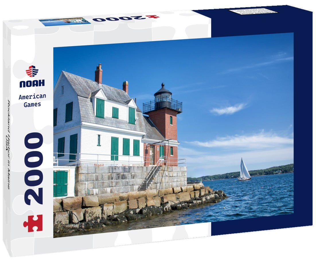 Rockland Harbor in Maine, USA 2000pc Puzzle