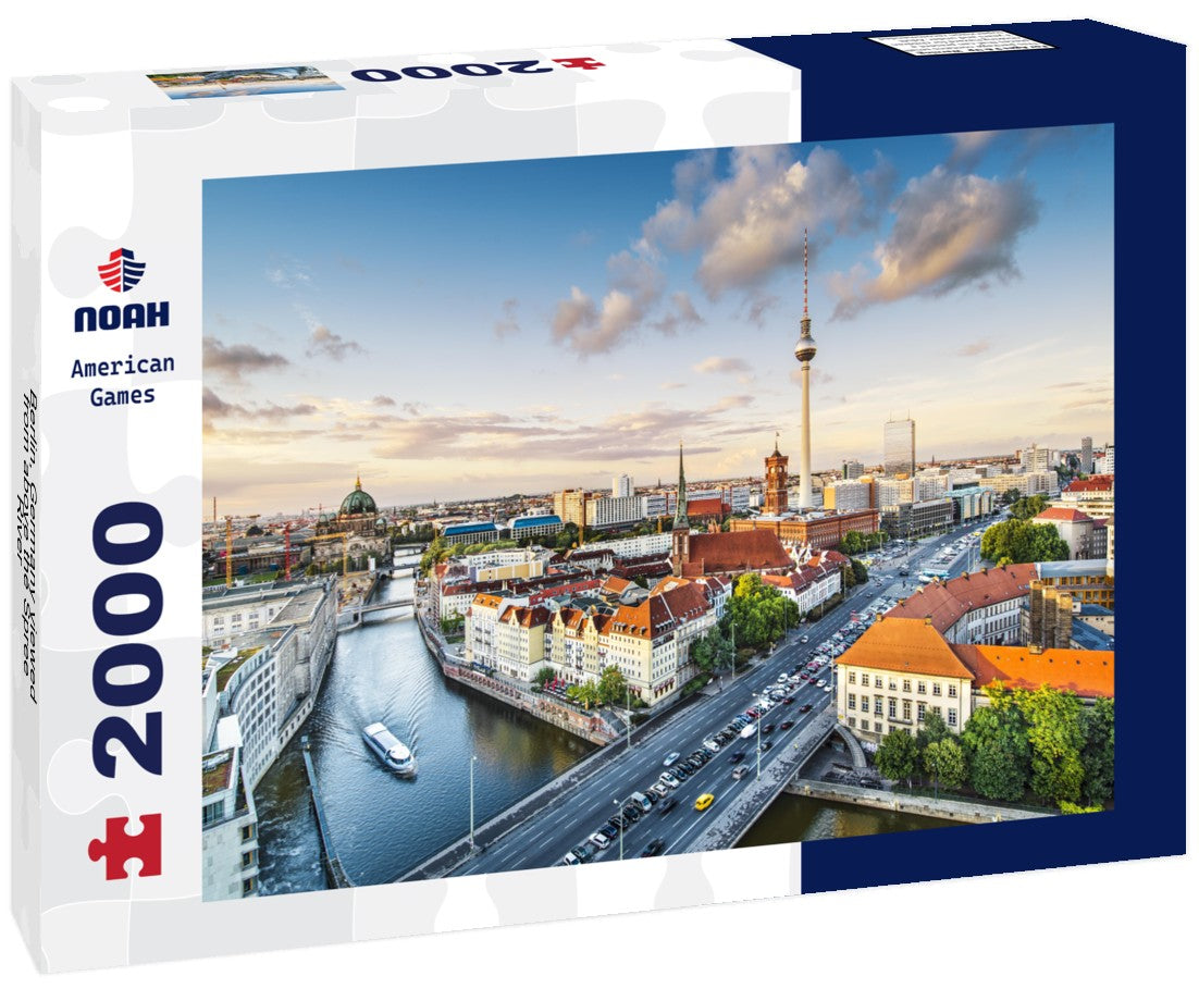 Berlin, Germany viewed from above the Spree River 2000pc Puzzle