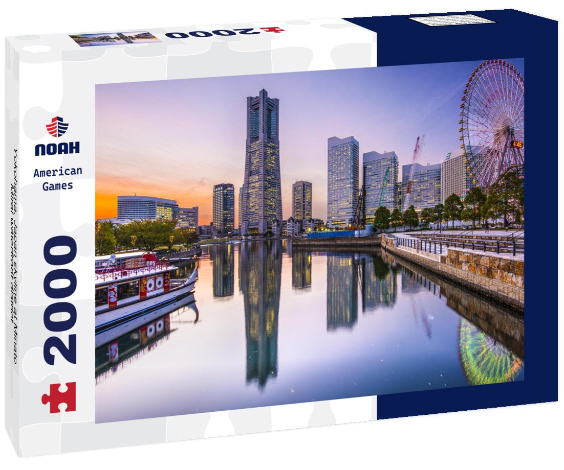 Yokohama, Japan skyline at Minato Mirai waterfront district 2000pc Puzzle