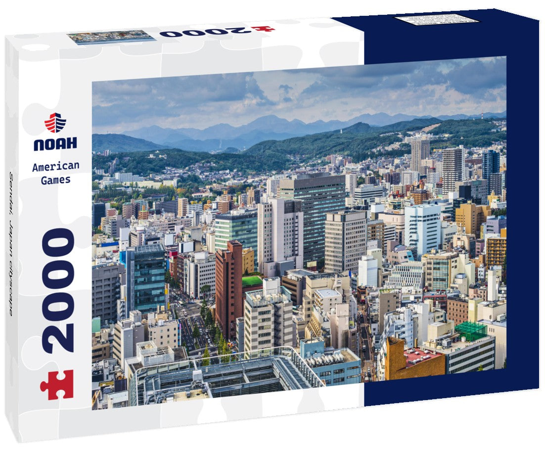 Sendai, Japan cityscape 2000pc Puzzle