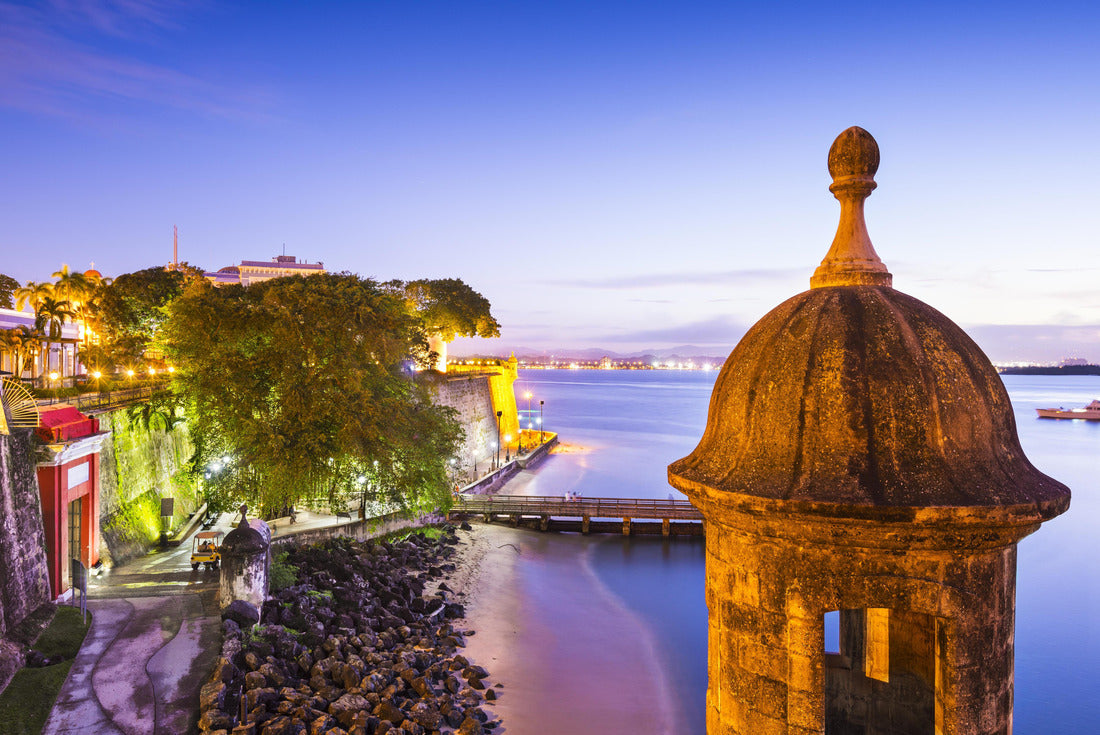 San Juan, Puerto Rico coast at Paseo de la Princesa 2000pc Puzzle