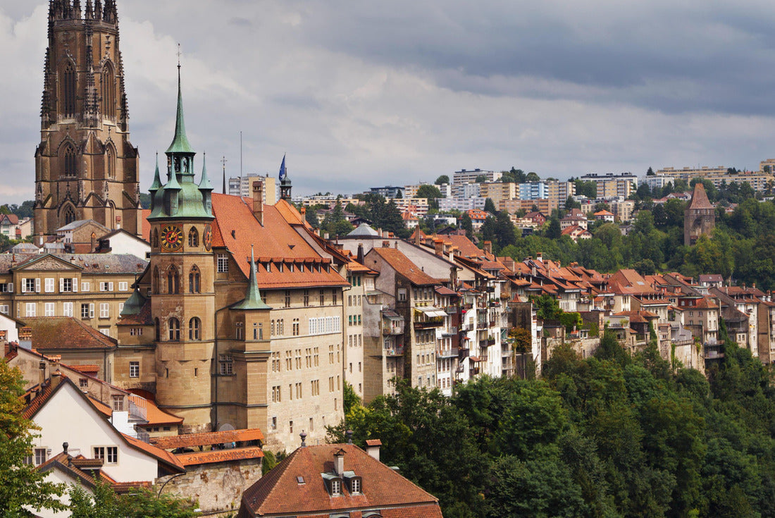 City of Fribourg in Switzerland 2000pc Puzzle