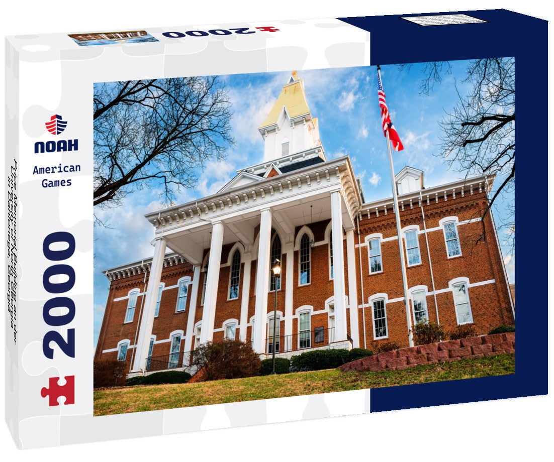 Price Memorial Building an der University of North Georgia in Dahlonega, Georgia 2000pc Puzzle