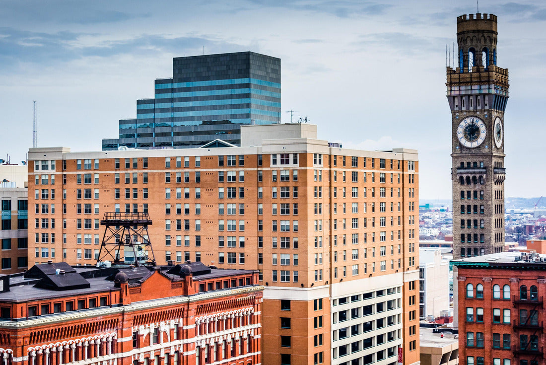Noah Jigsaw Puzzle View of the Bromo-Seltzer Tower from a parking garage in Baltimore, Maryland 2000 pieces