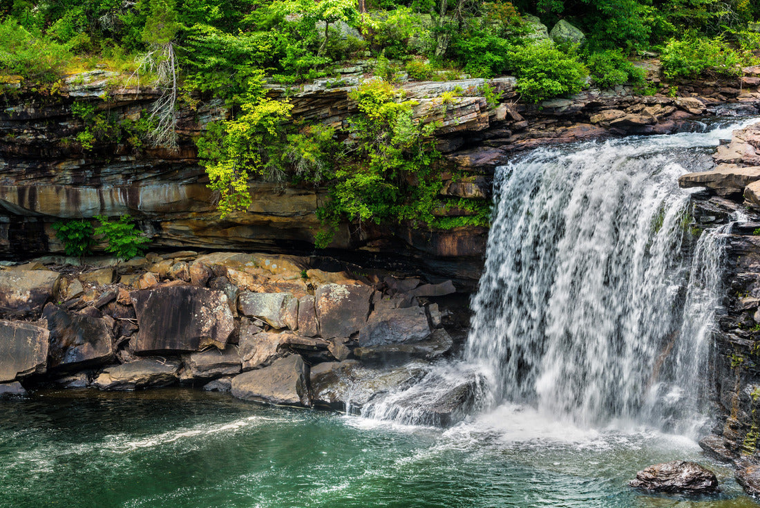 Waterfall in the Little River Canyon National Park in northern Alabama 2000pc Puzzle