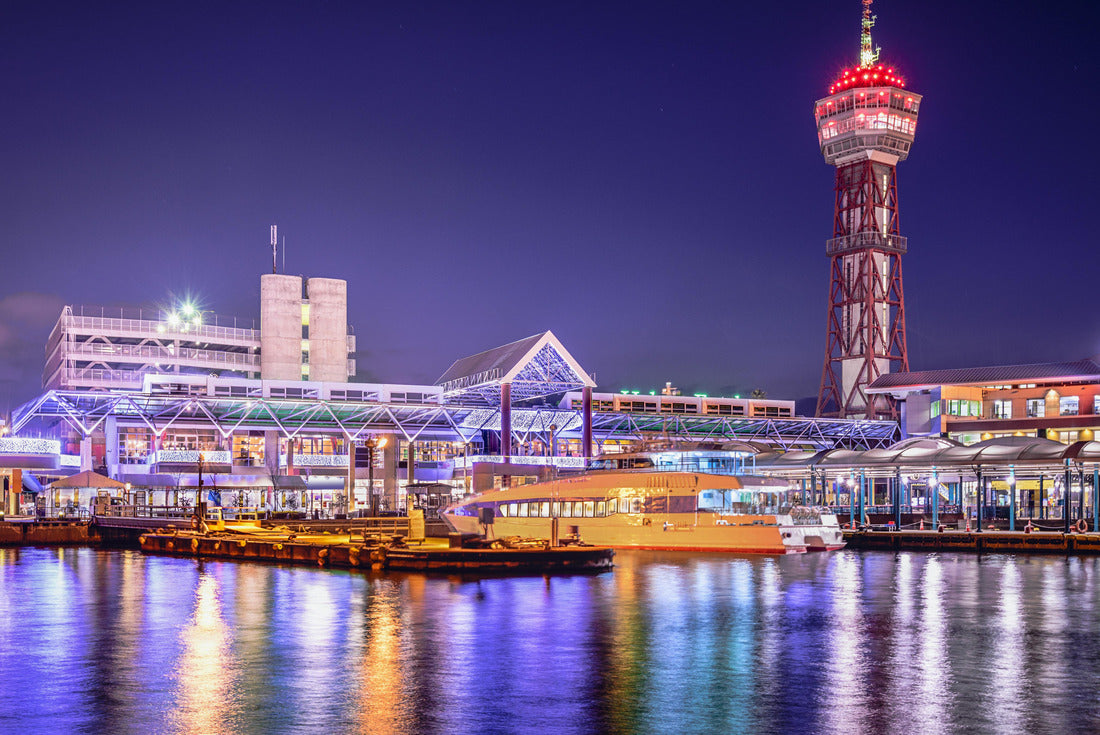 Fukuoka, Japan city skyline at the port 2000pc Puzzle
