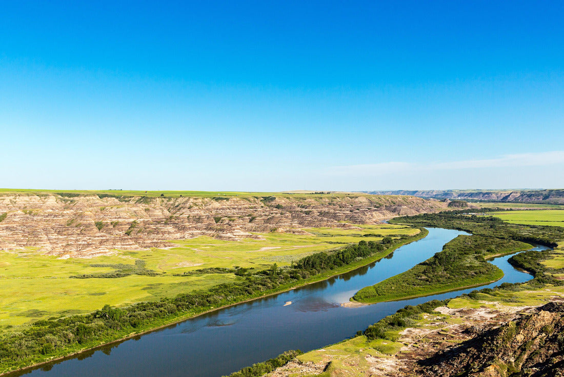 Red Deer River valley near Drumheller in canada 2000pc Puzzle