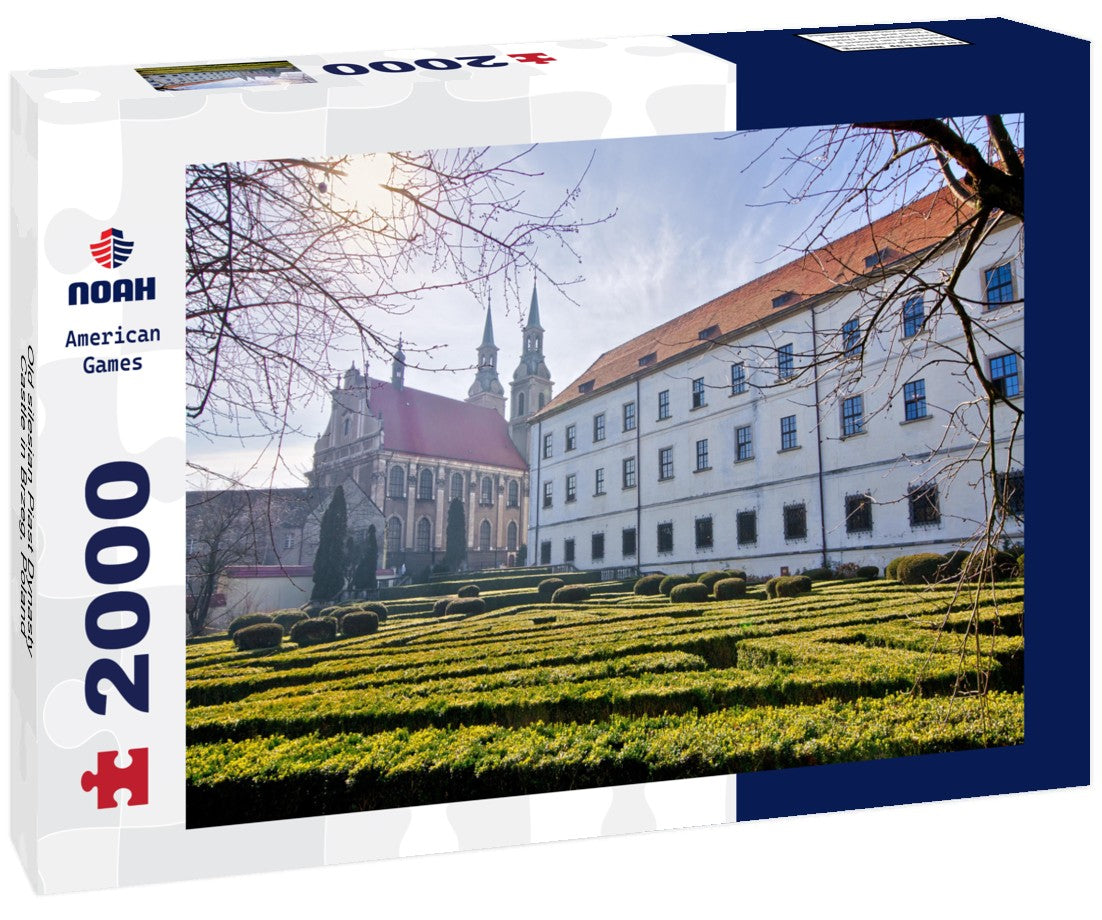 Old silesian Piast Dynasty Castle in Brzeg, Poland 2000pc Puzzle