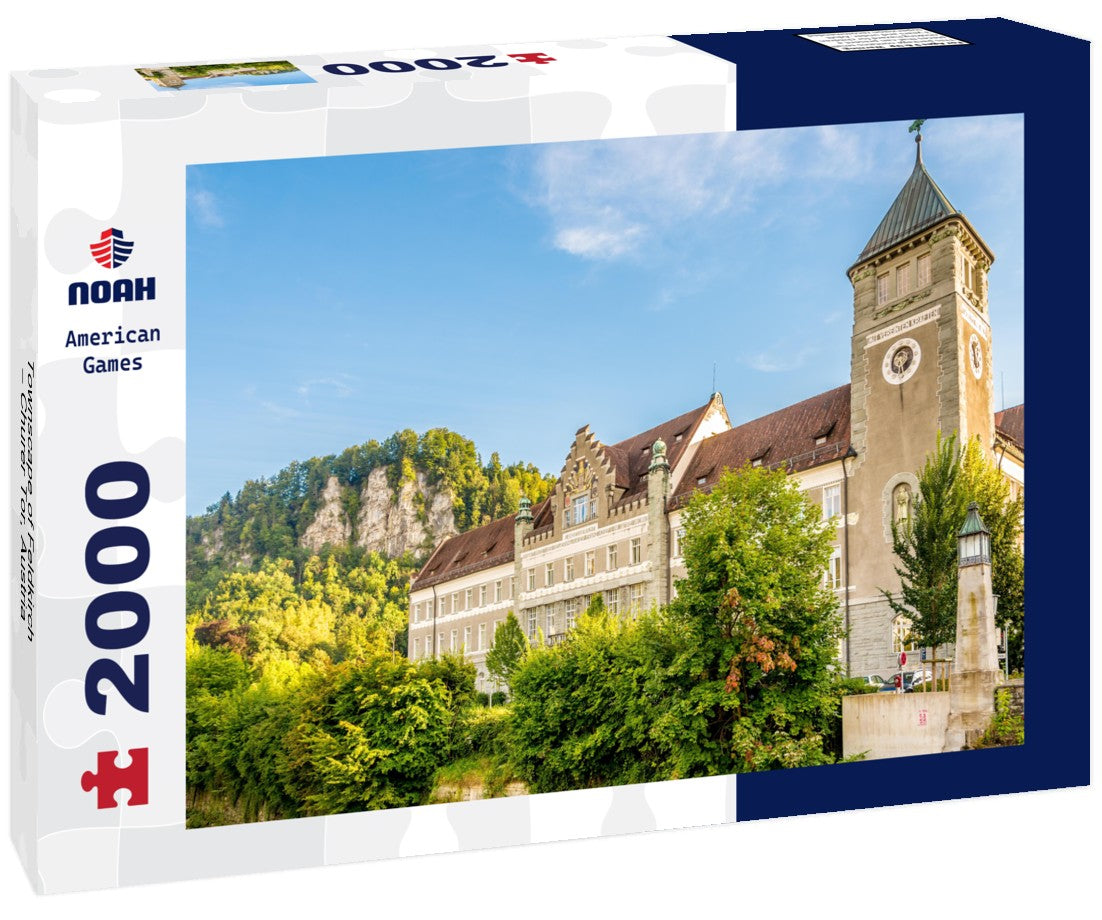 Townscape of Feldkirch – Churer Tor, Austria 2000pc Puzzle