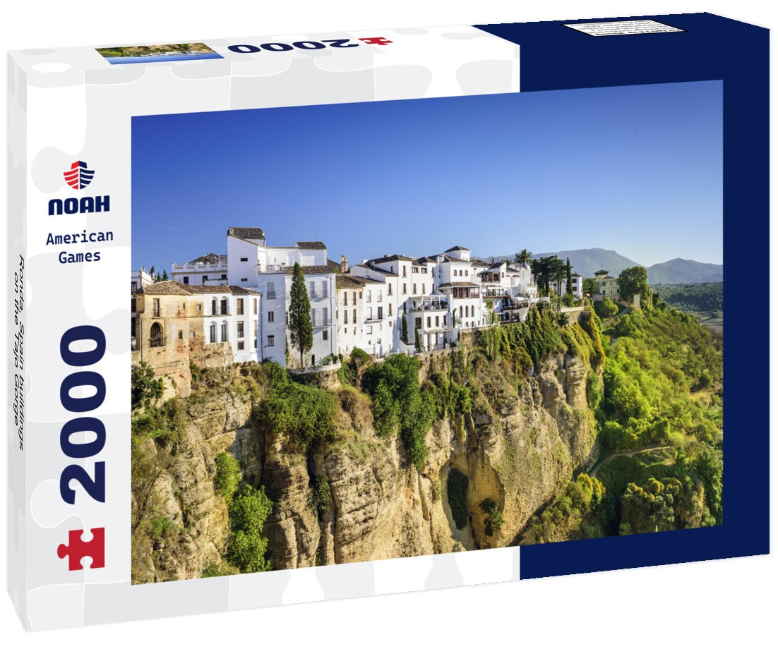 Ronda, Spain buildings on the Tajo Gorge 2000pc Puzzle