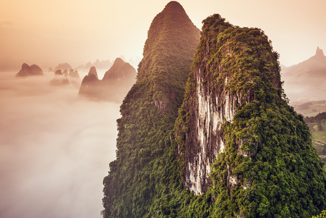 Xingping, Guilin, China karst mountains landscape 2000pc Puzzle