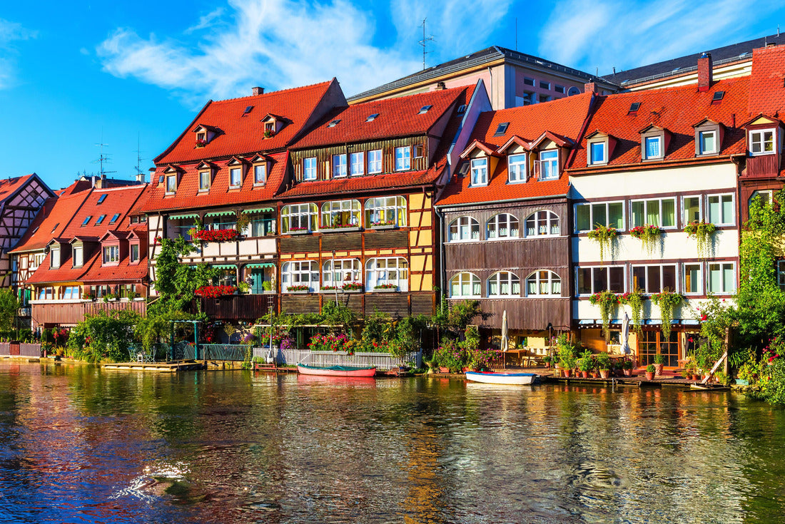 the old town horse architecture in Bamberg, Bavaria, Germany 2000pc Puzzle