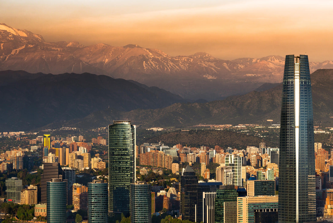 Noah Jigsaw Puzzle View of Santiago de Chile with Los Andes mountain range in the background 2000 pieces