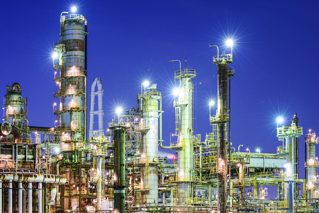 Chemical plants in Yokkaichi, Japan 2000pc Puzzle