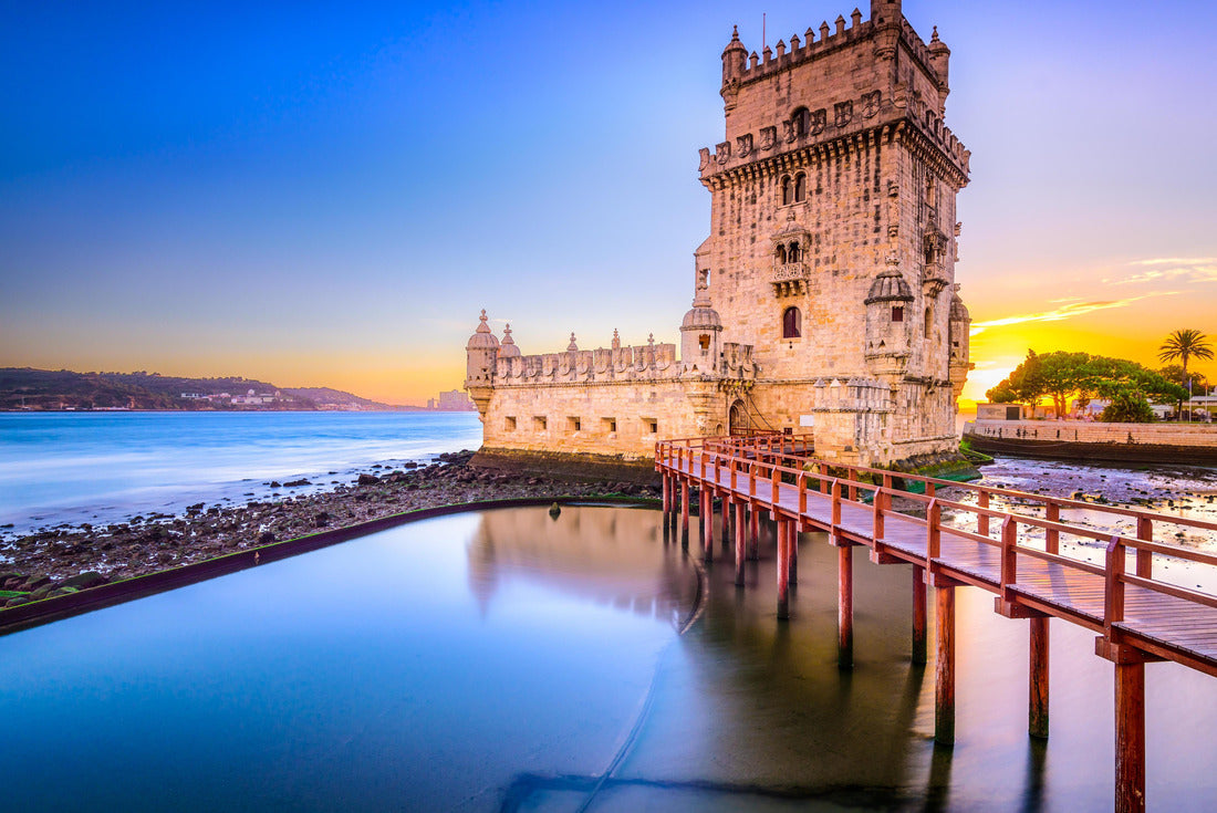 Lisbon, Portugal at Belem Tower on the Tagus River 2000pc Puzzle