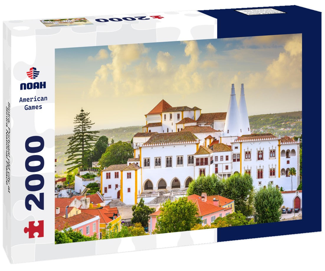Sintra, Portugal old city at Sintra National Palace 2000pc Puzzle