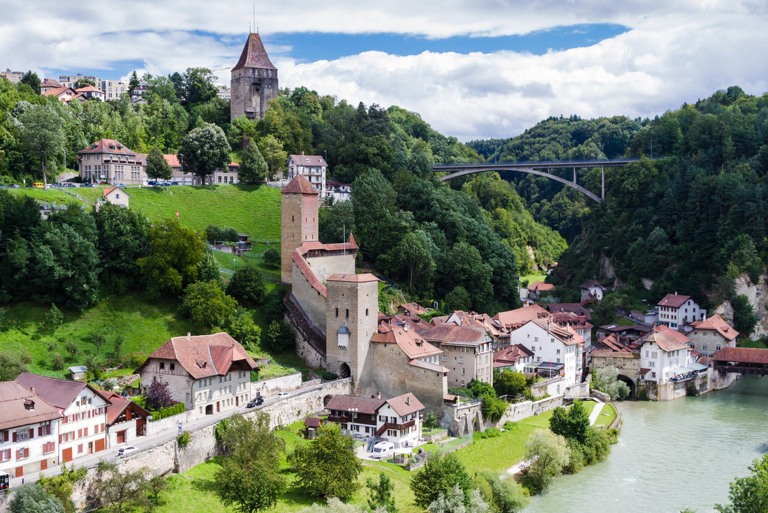 Auge District in Fribourg, Switzerland 2000pc Puzzle
