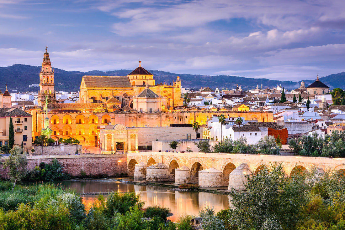 Cordoba, Spain old town skyline at the Mosque-Cathedral 2000pc Puzzle