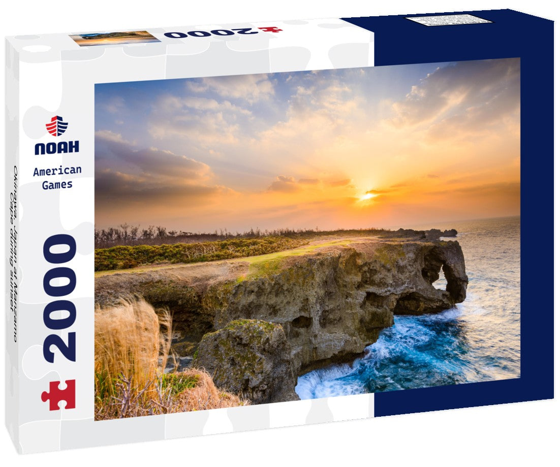 Okinawa, Japan at Manzamo Cape during sunset 2000pc Puzzle