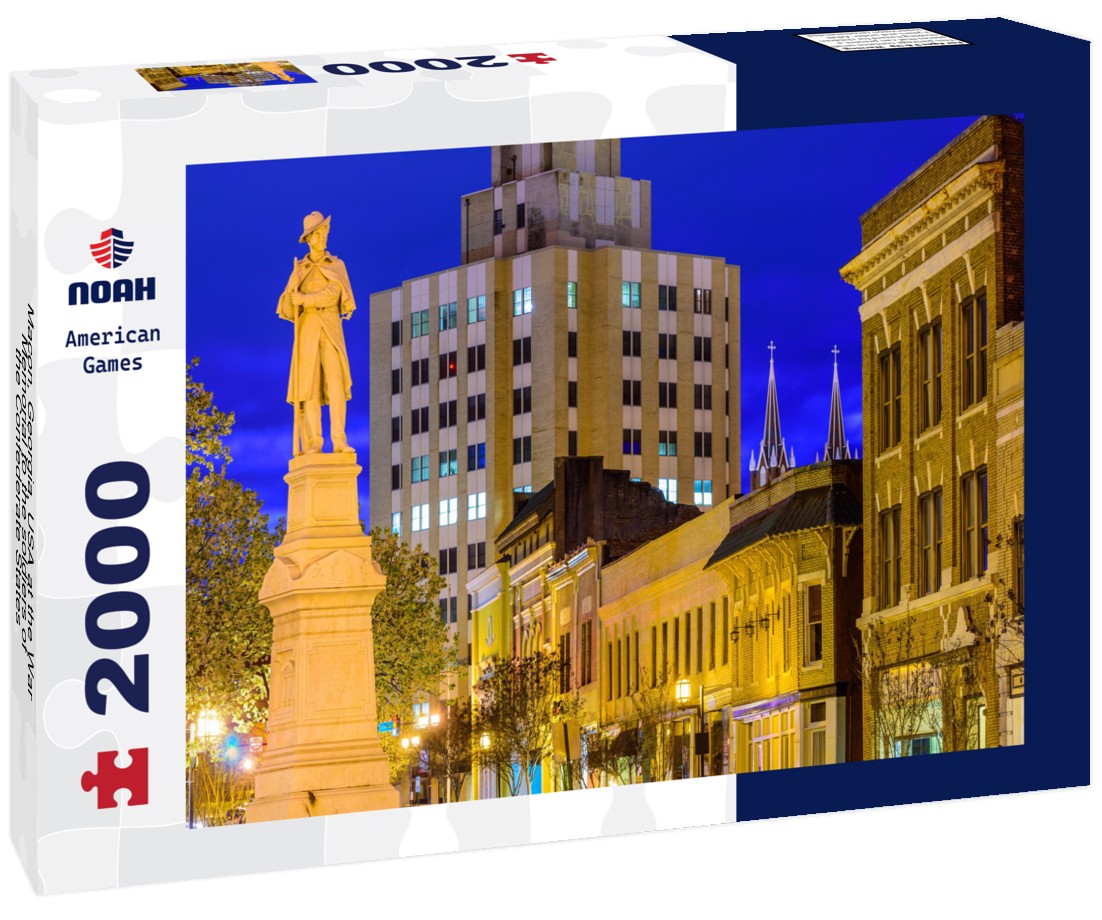 Macon, Georgia, USA at the War Memorial to the soldiers of the Confederate States 2000pc Puzzle