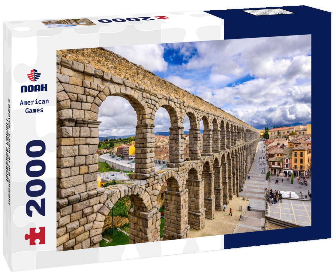 Segovia, Spain at the ancient Roman aqueduct 2000pc Puzzle
