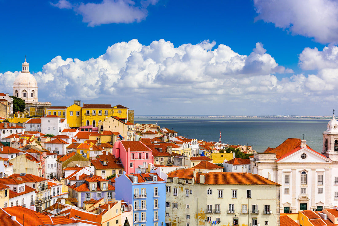 Lisbon, Portugal cityscape in the Alfama District 2000pc Puzzle