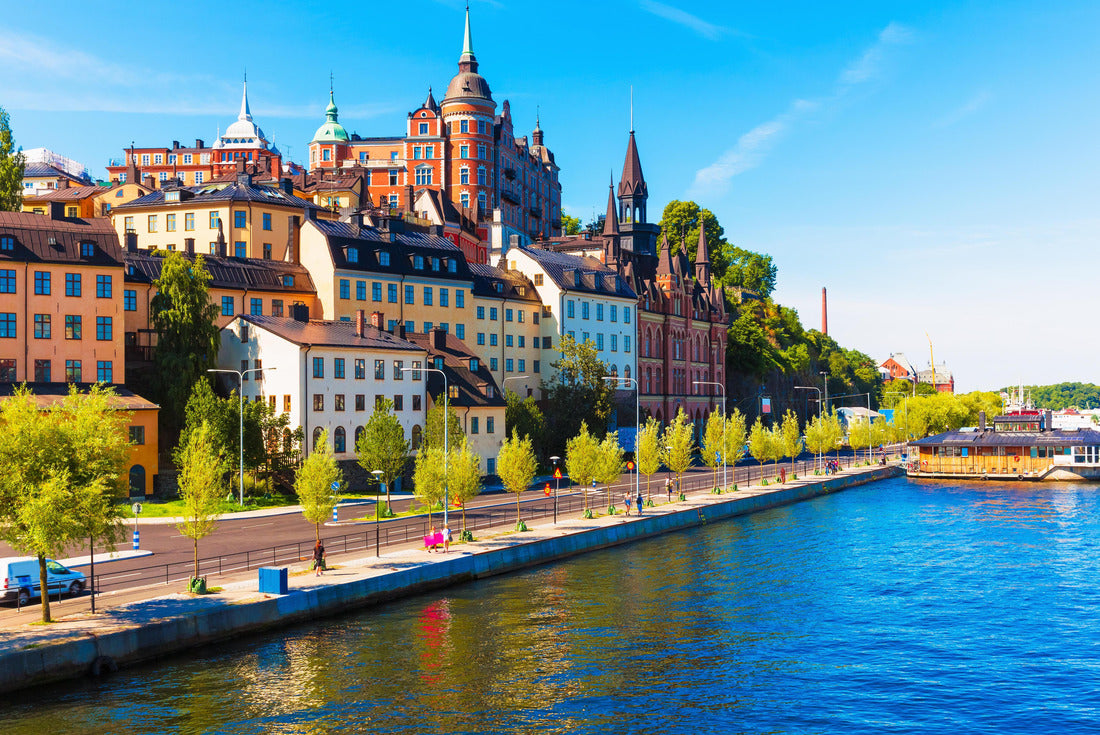 the Old Town in the Sodermalm district, Stockholm, Sweden 2000pc Puzzle