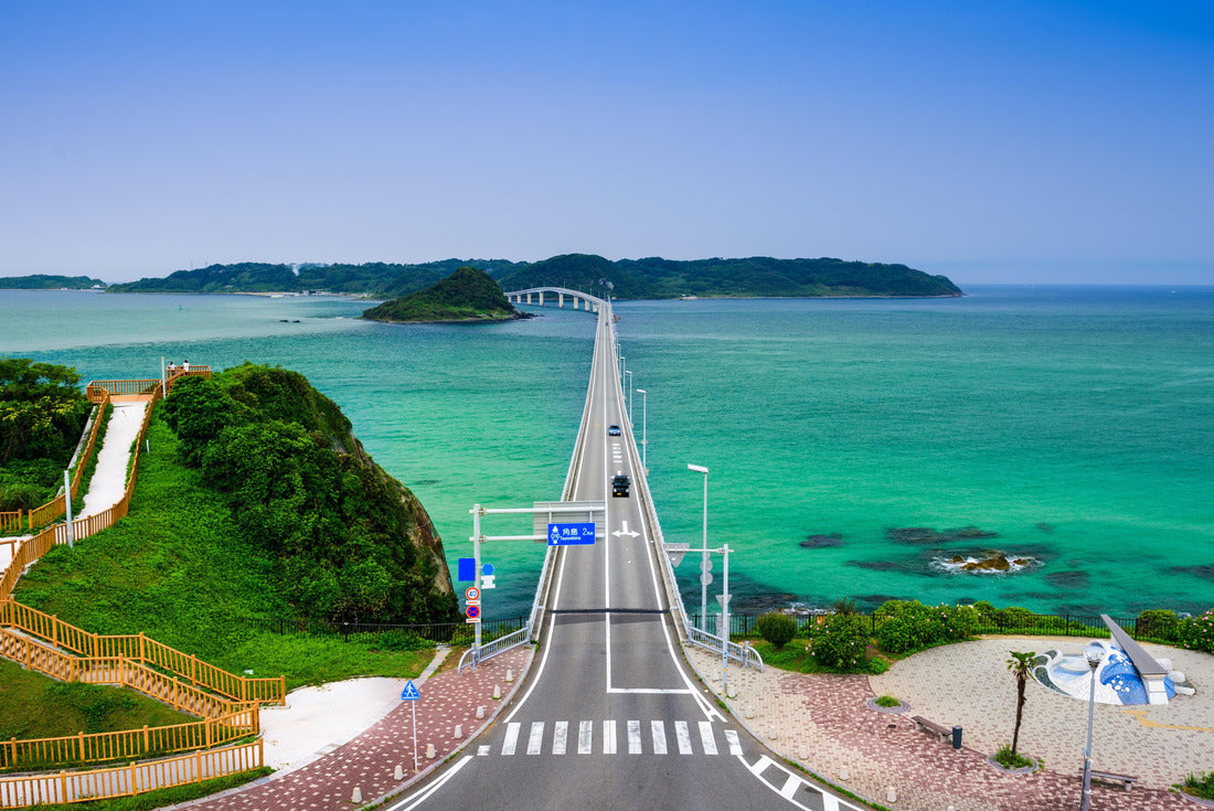 Shimonoseki, Yamaguchi Prefecture, Japan at Tsunoshima Bridge over the Sea of Japan 2000pc Puzzle