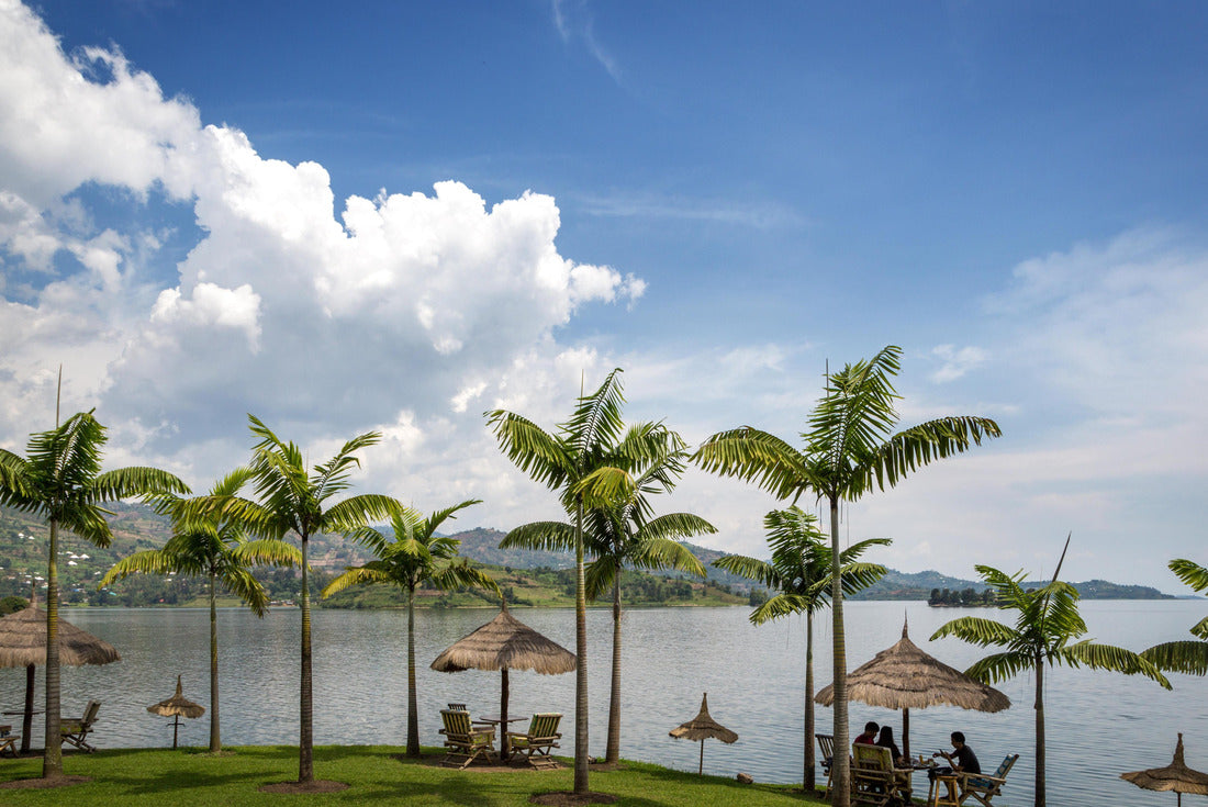 Noah Jigsaw Puzzle Beautiful landscape on the edge of lake Kivu in Rwanda, East Africa 2000 pieces