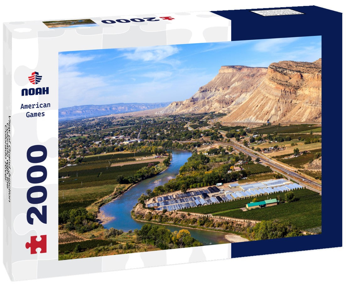 Grand Junction, Colorado with the Colorado River 2000pc Puzzle