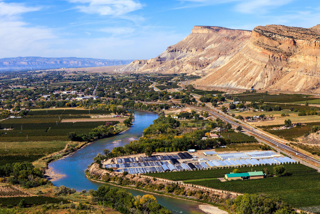 Grand Junction, Colorado with the Colorado River 2000pc Puzzle