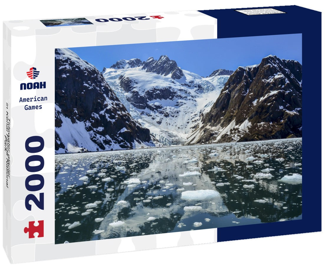 Tidewater glacier in Kenai Fjords National Park 2000pc Puzzle