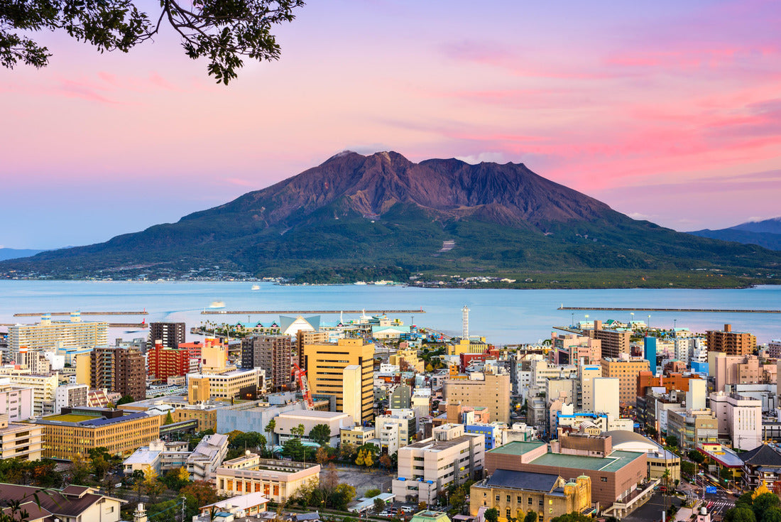Kagoshima, Japan with Sakurajima Volcano 2000pc Puzzle