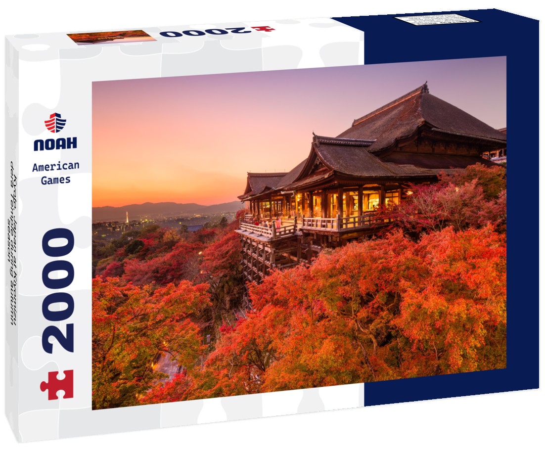 Kyoto, Japan at Kiyomizu-dera Temple during autumn season 2000pc Puzzle