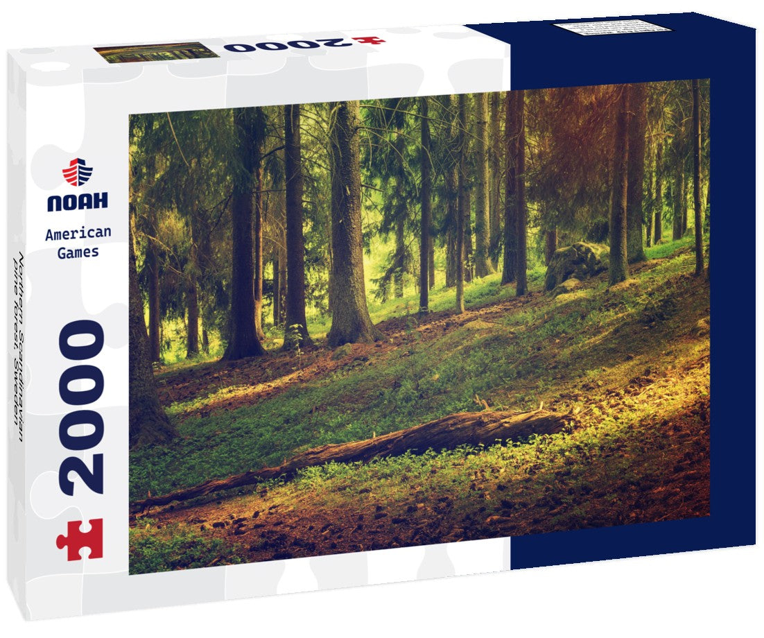 Northern Scandinavian pine forest, Sweden 2000pc Puzzle