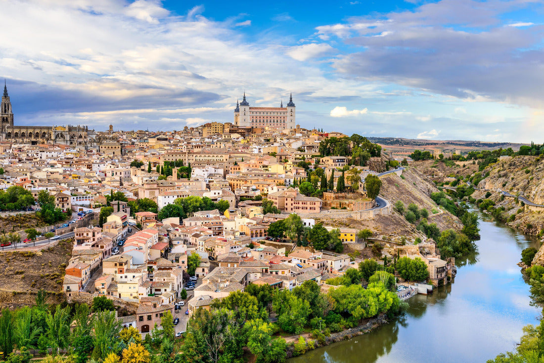 Toledo, Spain old town city skyline 2000pc Puzzle