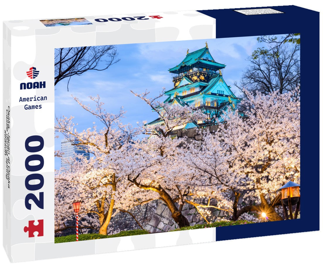 Osaka, Japan at Osaka Castle during spring season 2000pc Puzzle