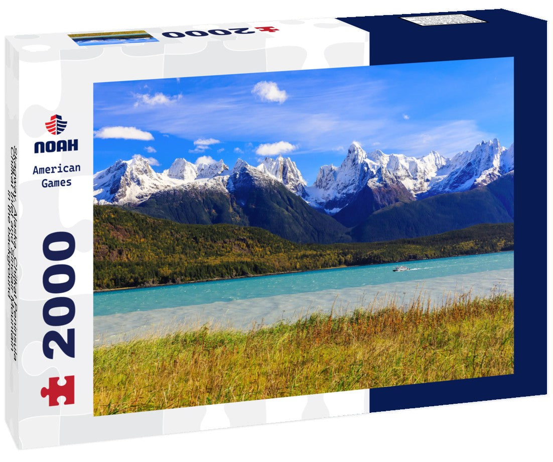 Skagway, Alaska. Chilkat Peninsula, Chilkat Inlet and Sinclair Mountain in the background 2000pc Puzzle