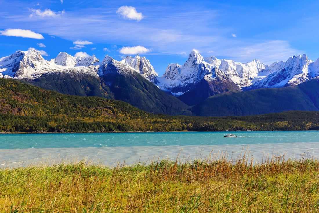 Skagway, Alaska. Chilkat Peninsula, Chilkat Inlet and Sinclair Mountain in the background 2000pc Puzzle