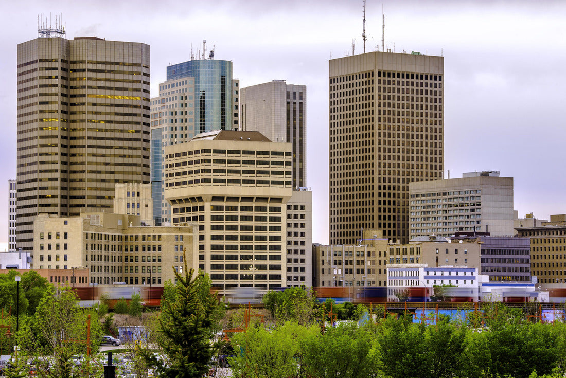 Downtown Winnipeg, buildings and skyline 2000pc Puzzle