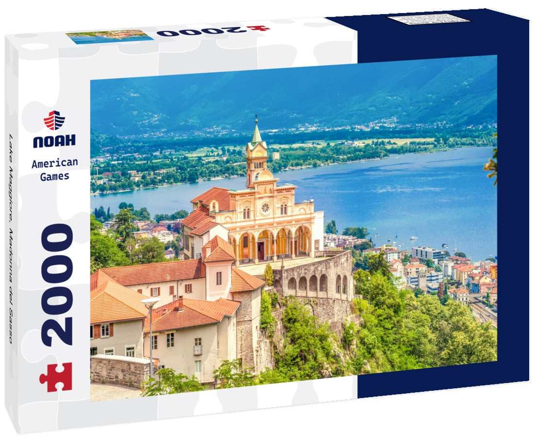 Lake Maggiore, Madonna del Sasso 2000pc Puzzle