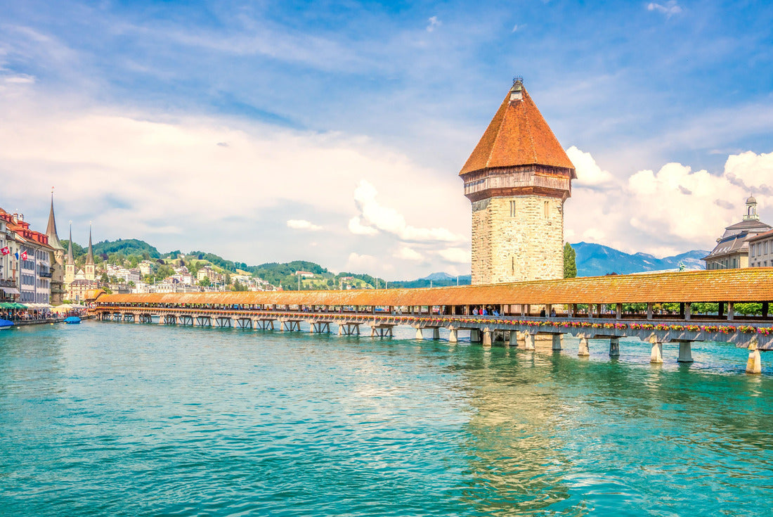 Chapel Bridge, Lucerne, Switzerland 2000pc Puzzle