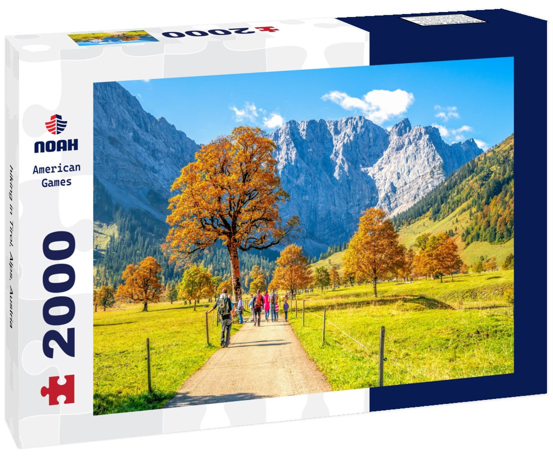 hiking in Tirol, Alps, Austria 2000pc Puzzle