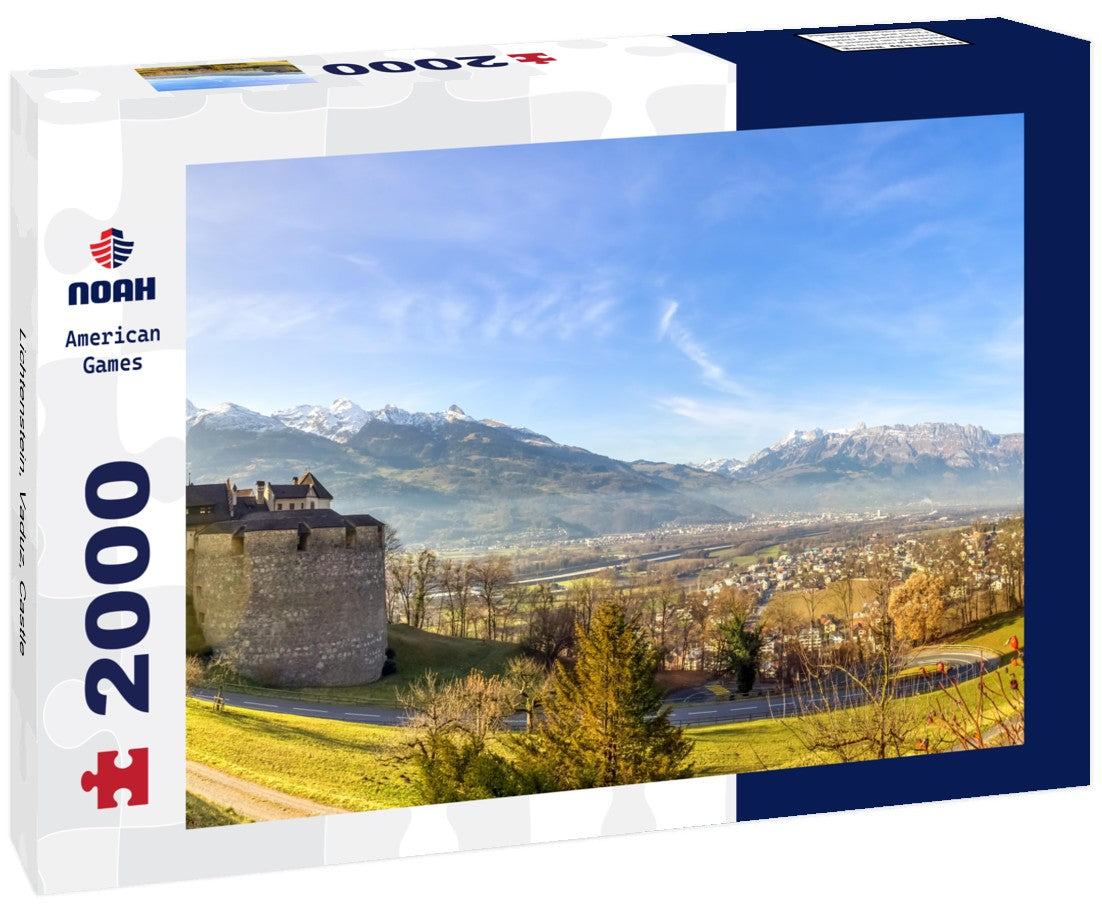 Lichtenstein, Vaduz, Castle 2000pc Puzzle