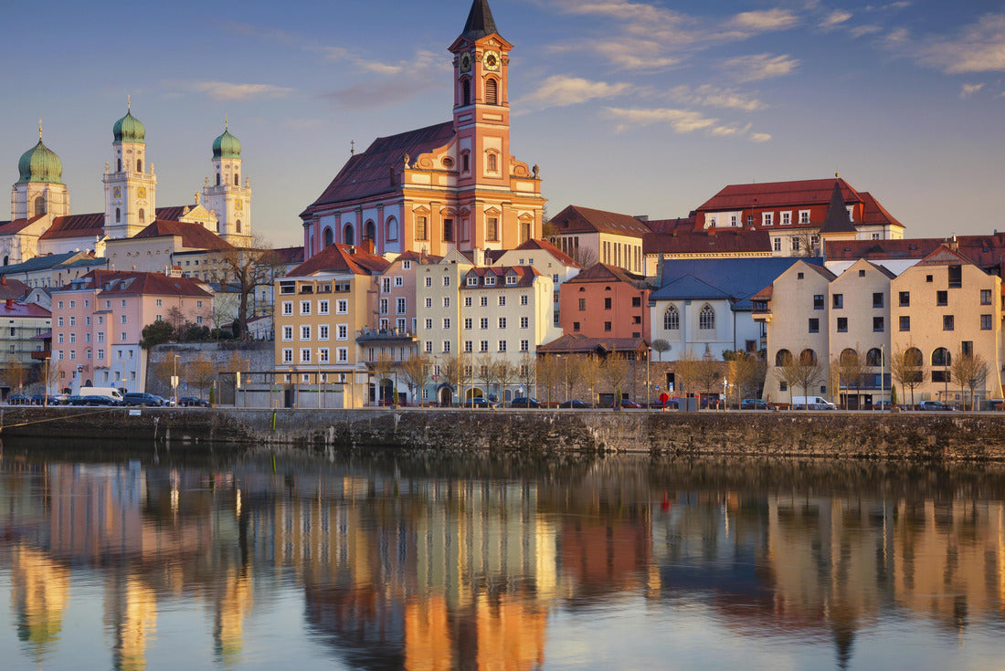Passau. Passau Skyline at sunset, Bavaria, Germany 2000pc Puzzle