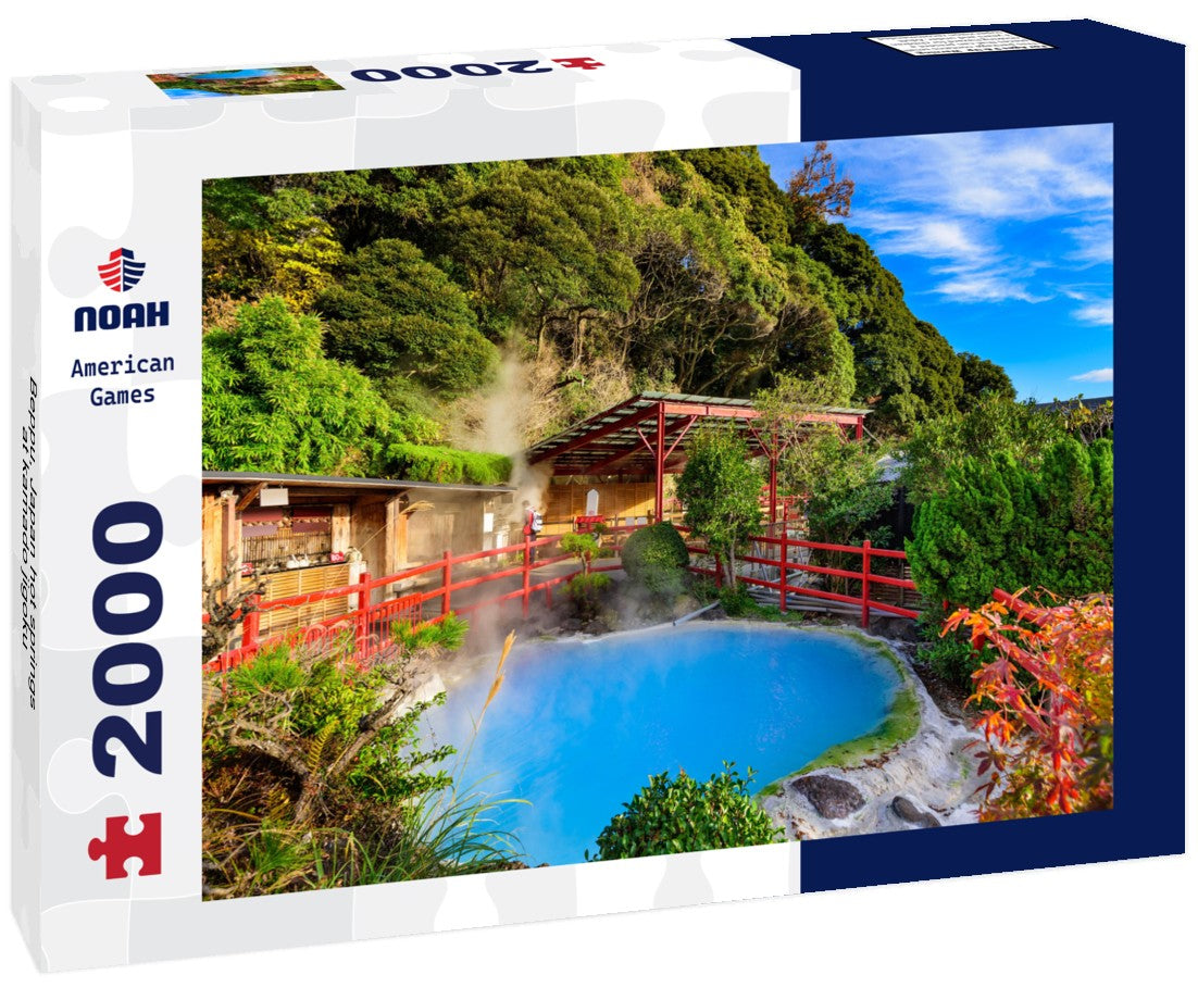 Beppu, Japan hot springs at kamado jigoku 2000pc Puzzle